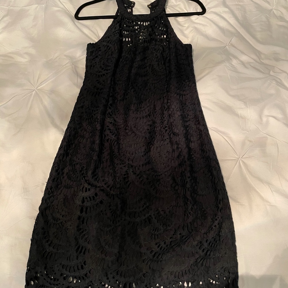 NWT Lilly Pulitzer scalloped fan lace dress 4